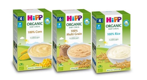 Bột ăn dặm cho bé 5 tháng Hipp Organic